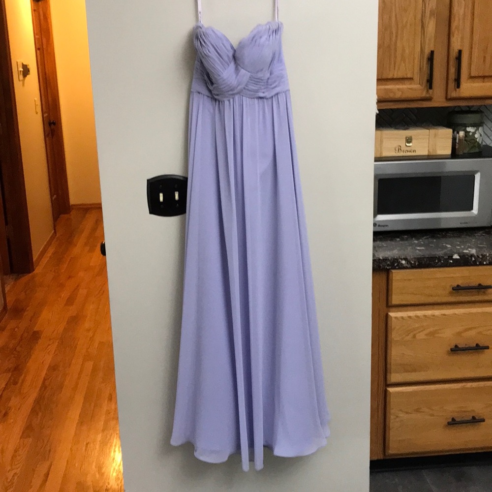 Mori Lee Orchid Size 8 Bridesmaid Dress